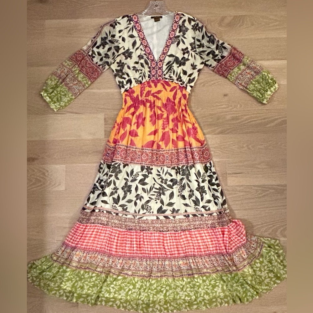 Anthropologie Vineet Bahl Ameglia Maxi Dress Size XS